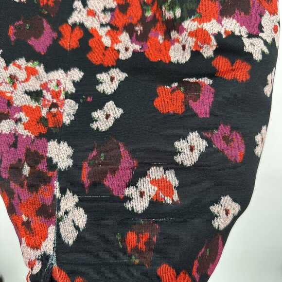 HOBBS LONDON MARIA DRESS floral colorful 10 shift sheath sleeveless career - Picture 8 of 12